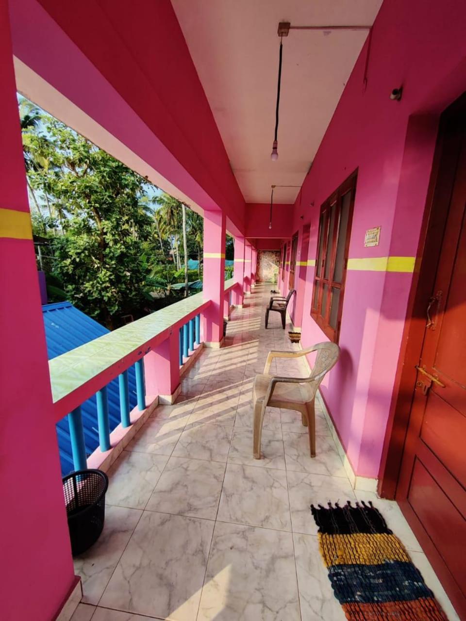 The Happy Land Homestay Varkala Dış mekan fotoğraf
